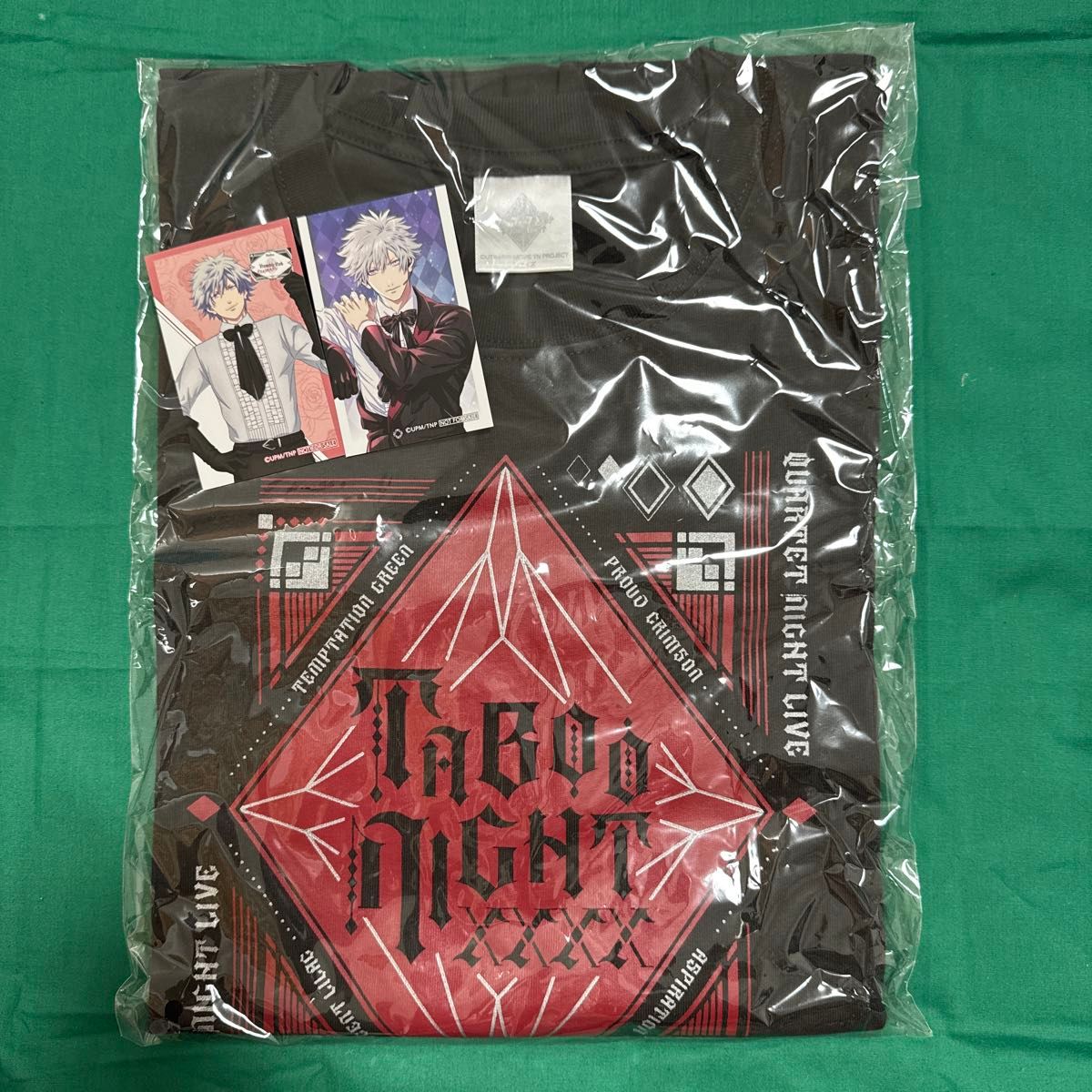 うたプリ タブナイ TABOO NIGHT XXXX 黒崎蘭丸 Tシャツ うたプリ Tシャツ 黒崎蘭丸 TABOO NIGHT XXXX タブナイ タブキス