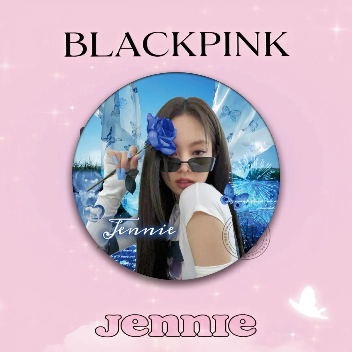 blackpink ジェニ 缶バッジ BLACKPINK ブラックピンク JENNIE ジェニ5 5cm 缶バッジ|Yahoo