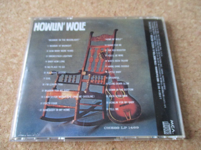 Howlin' Wolf/Moanin' In The Moonlight ハウリン・ウルフ 59年・62年 感動必至の、大傑作・大名盤♪ 国内盤 帯有り♪2in1CD♪レジェンド♪_画像2