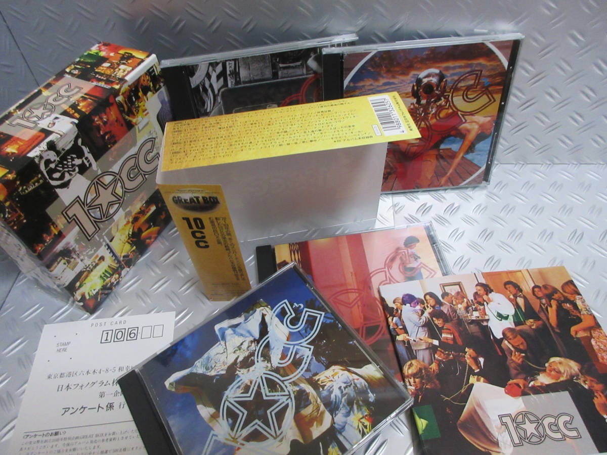 ヤフオク! - 10cc / GREAT BOX 4CD SET 10cc 4枚組 CD-BOX ...