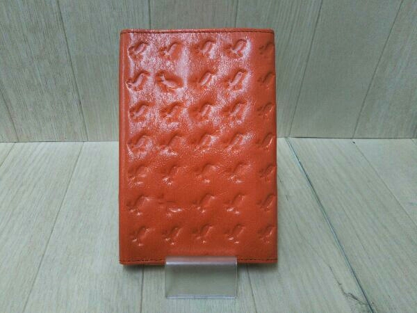 ESSENCE OF POISON essence obpoizn book cover small bird pattern orange cow leather 
