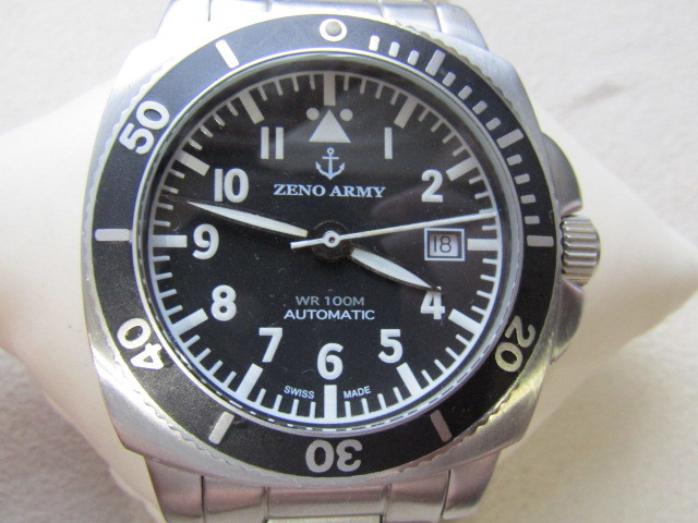 Out -print finest красивые товары Zeno Watch Basel Automatic Diver Diver