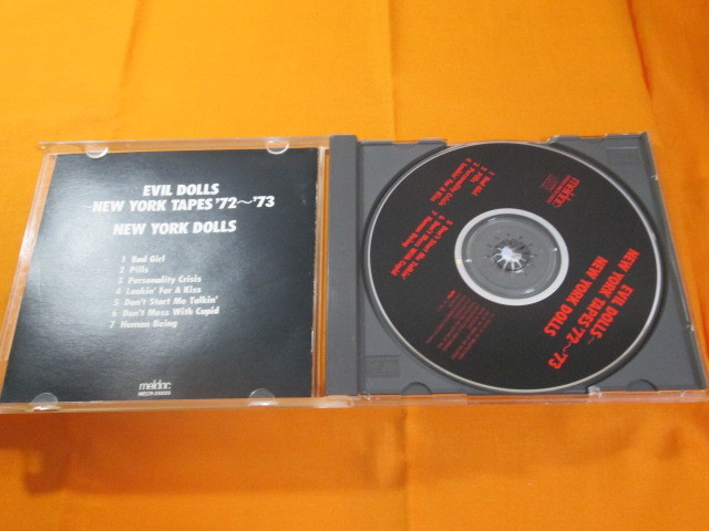 ♪♪♪ ニューヨーク・ドールズ New York Dolls 『 Evil Dolls (New York Tapes 72-73) 』国内盤 ♪♪♪_画像3