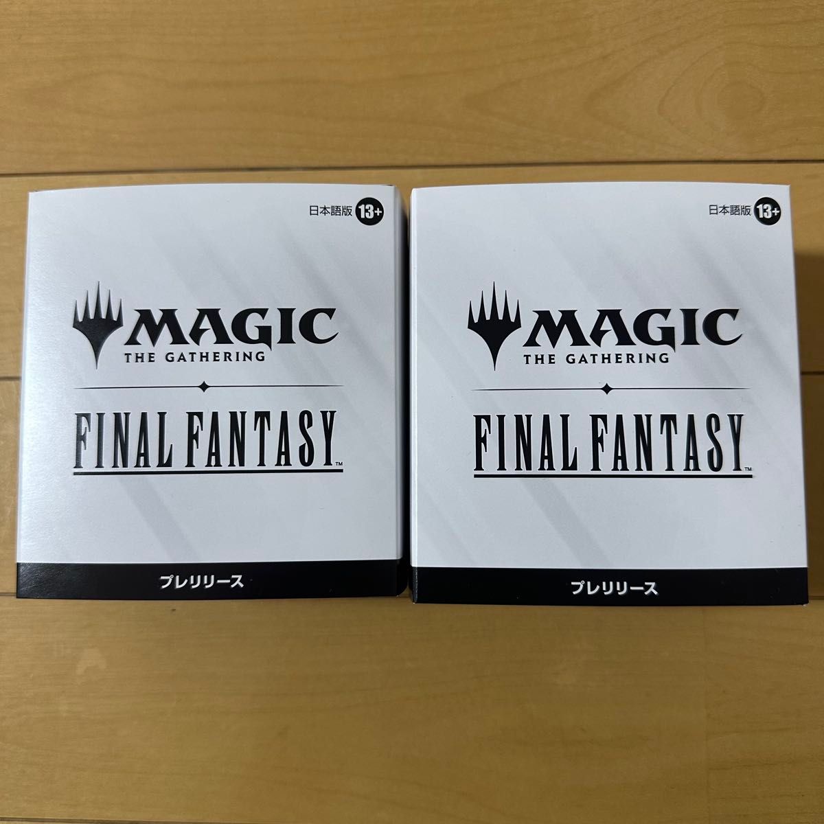 MTG プレリリースパック 2box ファイナルファンタジー 新品 MTG マジックザギャザリング FF ファイナルファンタジー