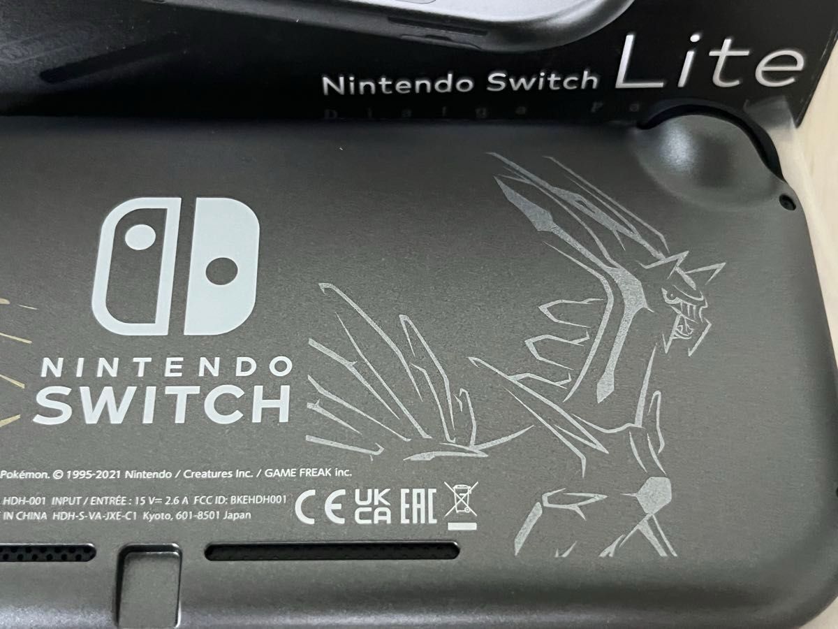 Nintendo Switch Lite ディアルガパルキア 本体+アダプタ、箱 限定版 Nintendo Switch Lite ディアルガ・パルキア 本体・AC