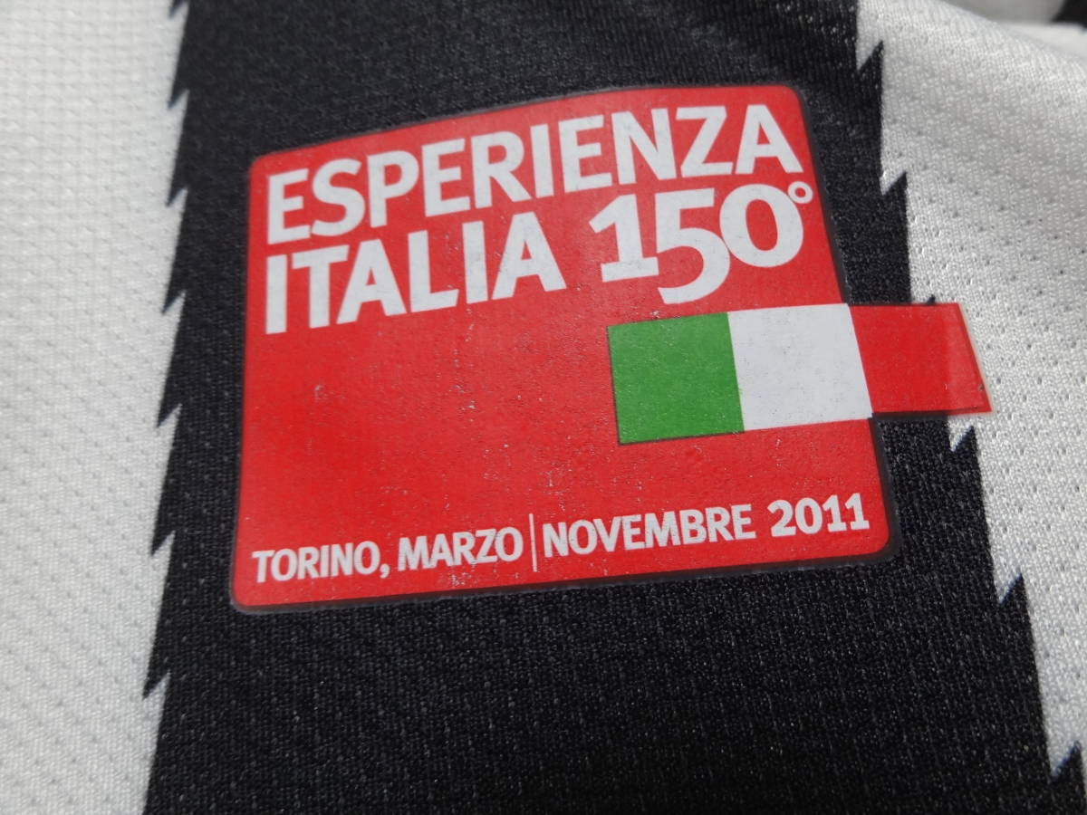 ユベントス 10/11 ホーム ユニフォーム S ナイキ NIKE 送料無料 juventus イタリア サッカー シャツ ESPERIENZA ITALIA 150_画像5