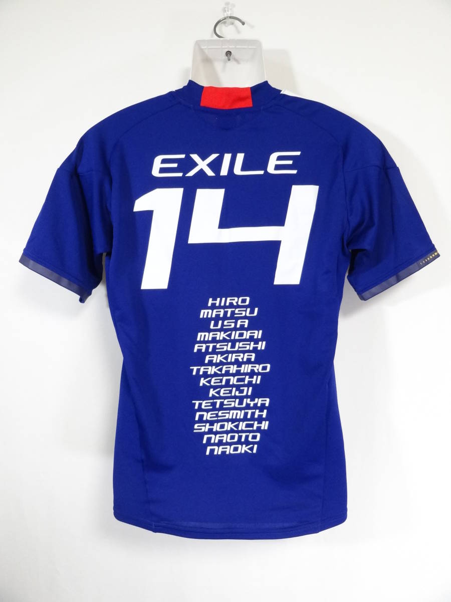 エグザイル EXILE 日本代表 コラボ ユニフォーム S アディダス ADIDAS Japan サッカー シャツ_画像1