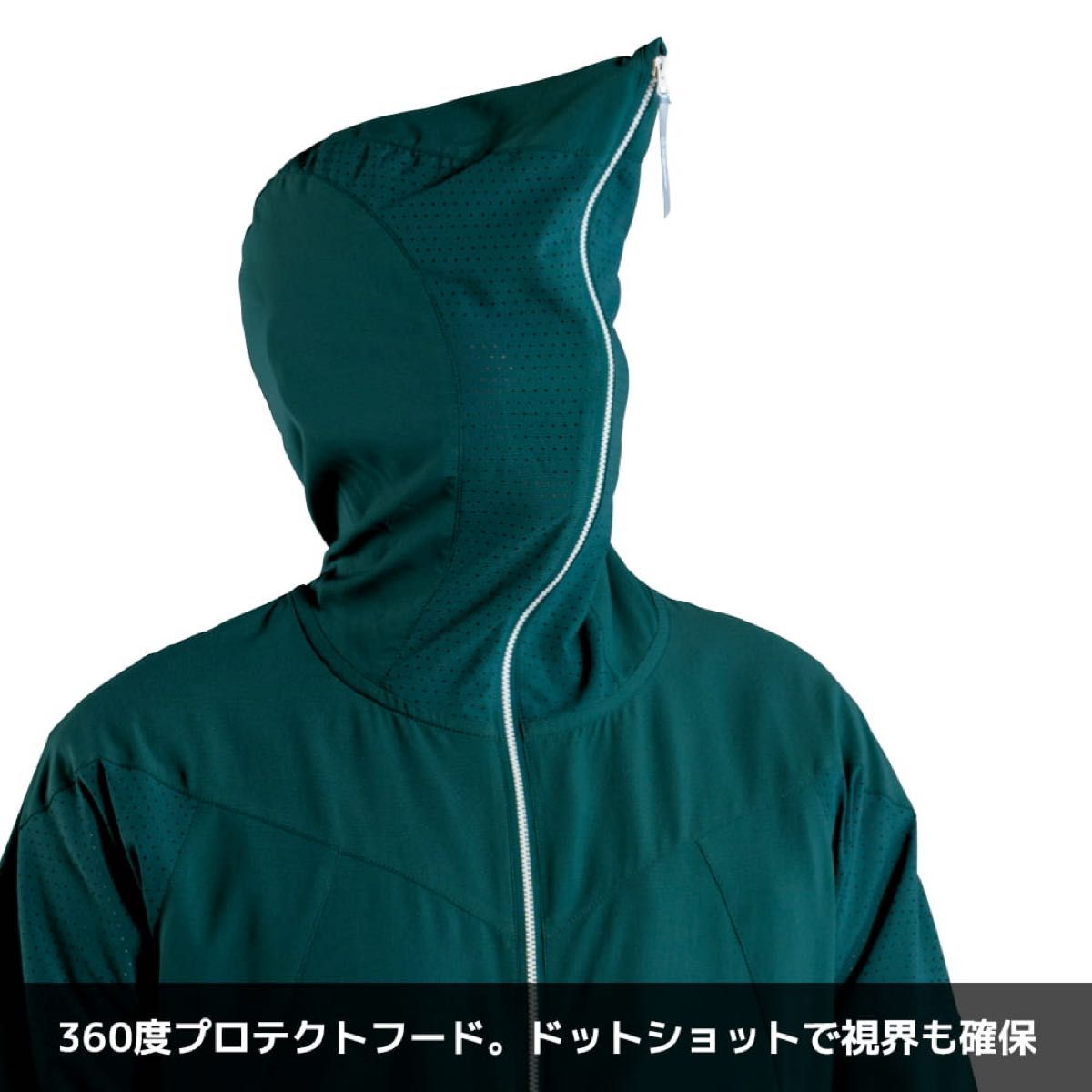 エックスシェルター 暑熱フーディー ワークマン LL 白色 新品未