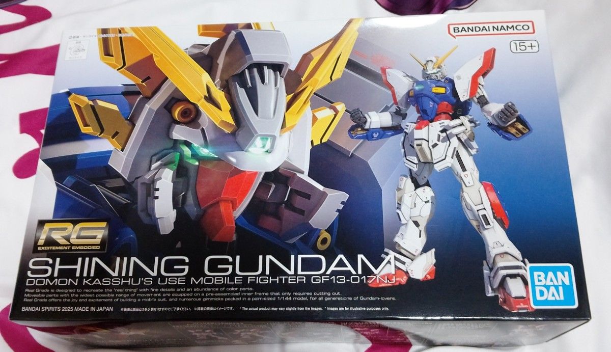 RG シャイニングガンダム ドモン・カッシュ専用 RG 1/144 シャイニングガンダム 新品未開封品 Gガンダム ドモン