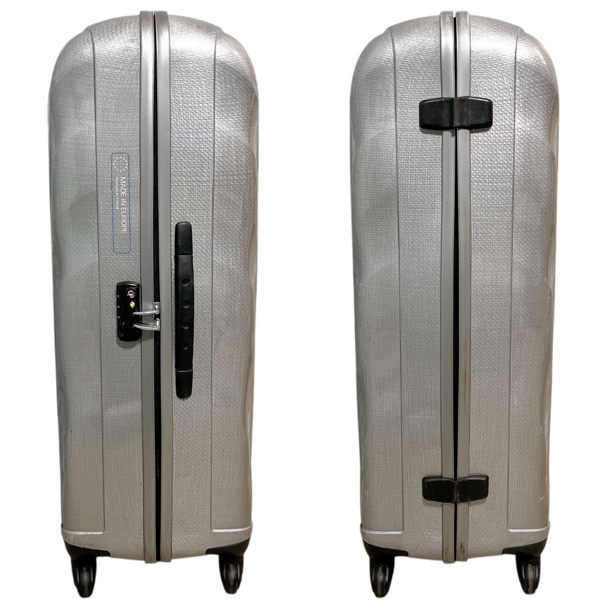 美品✨samsonite サムソナイト コスモライト キャリーケース シルバー サムソナイト コスモライト スピナー85 132L グレー シルバー