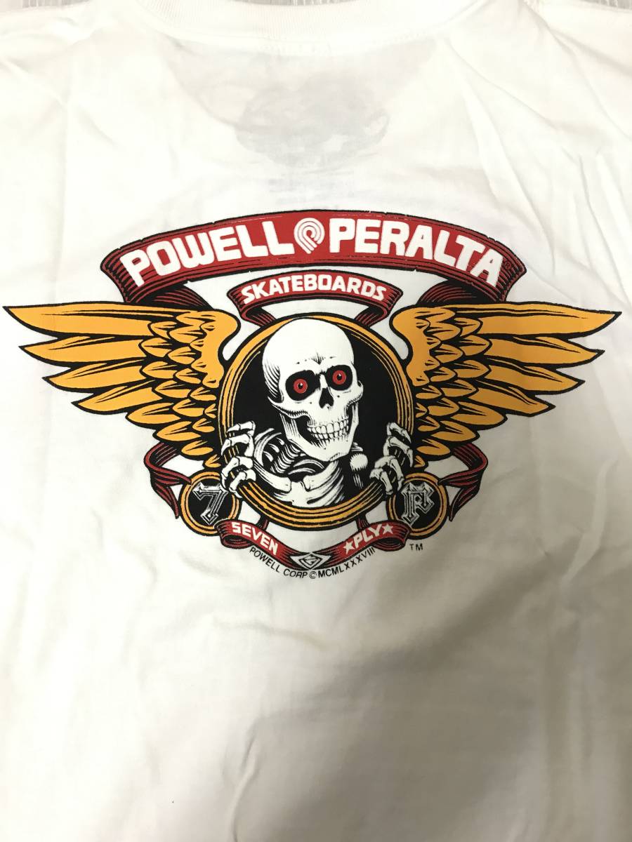 [新品] Powell Peralta Winged Ripper Tシャツ スケートボード パウエル ペラルタ オールドスクール 80s