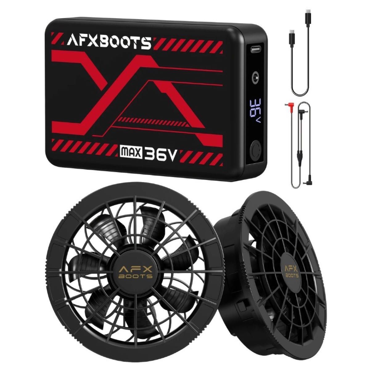 残りわずか!【新品】空調服 36V AFXBOOTS バッテリーファンセット 新品】空調服 36V AFXBOOTS バッテリーファンセット|Yahoo