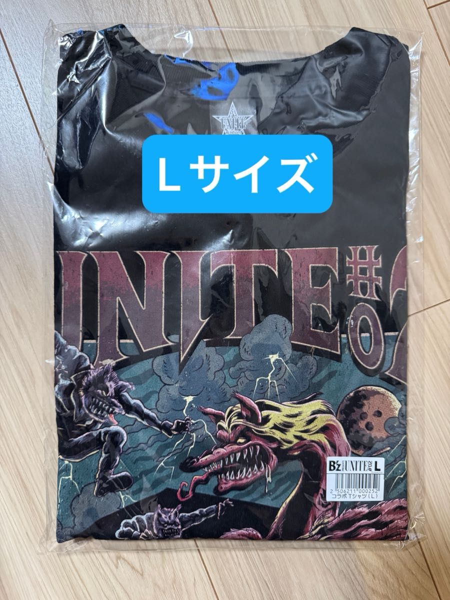 B'z UNITE マンウィズ コラボTシャツ Lサイズ B'z マンウィズ UNITE コラボTシャツ0628|Yahoo!フリマ(旧