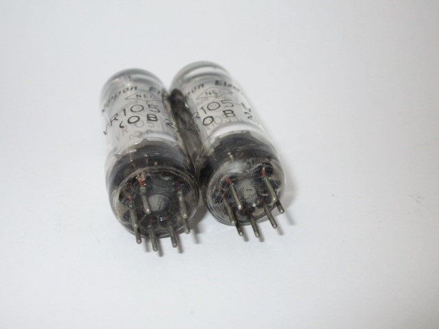 お気にいる 即決 U-916 VR105-MT NEC 2本 真空管 VR105MT veme.fi