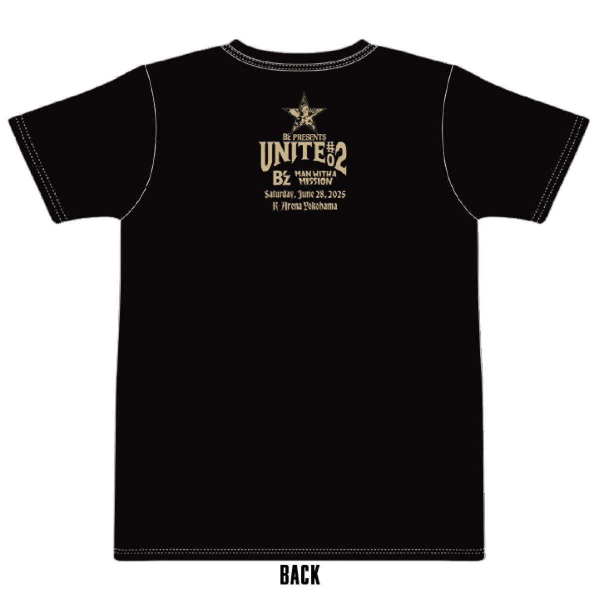 マンウィズ Tokyo Hiro×MWAMコラボTシャツ(ブラック) L B'z UNITE#02 コラボTシャツ 0628 MWAM マンウィズ Lサイズ