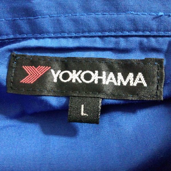 YOKOHAMA Yokohama Tire GEOLANDAR Geolandar triangle Champion sip shirt short sleeves L