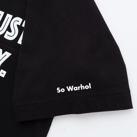 【新品】■UT ANDY WARHOL■Tシャツ(SO WARHOL・BLK)■(S)　ユニクロ・アンディ・ウォーホル