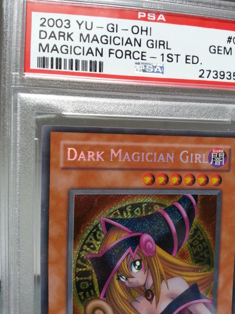 ●遊戯王● MFC ブラック・マジシャン・ガール(英語 1st シク PSA 10 GEM MINT)_画像4