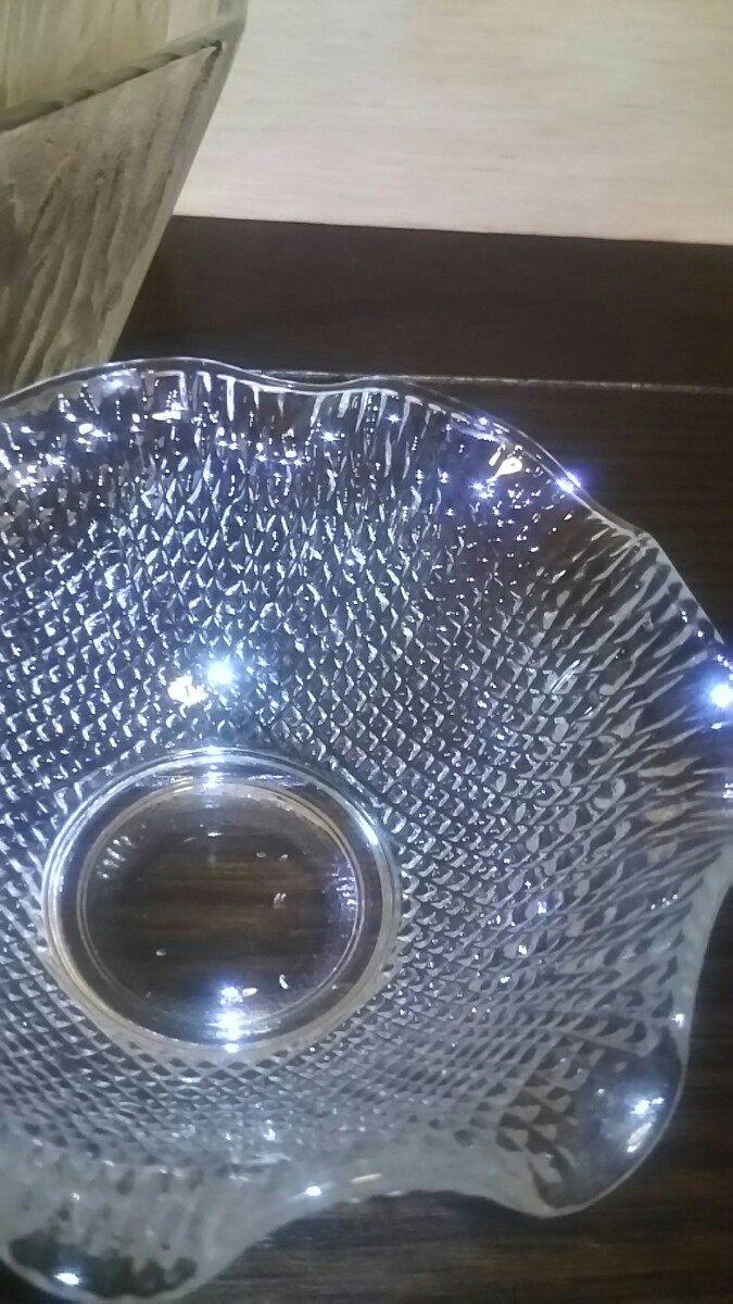 クリスタル ガラス小皿 色々 7個セット