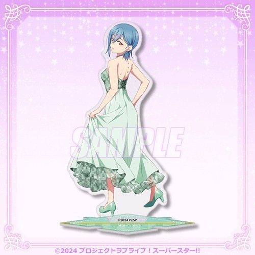 くじ引き堂 ラブライブ! B賞アクリルフィギュアフルコンプセット くじ引き堂 ラブライブ スーパースター B賞(B-8)つながる