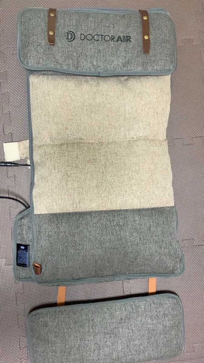 DoctorAIR 3Dマッサージシート グレー flatty ドクターエアー フラッティ