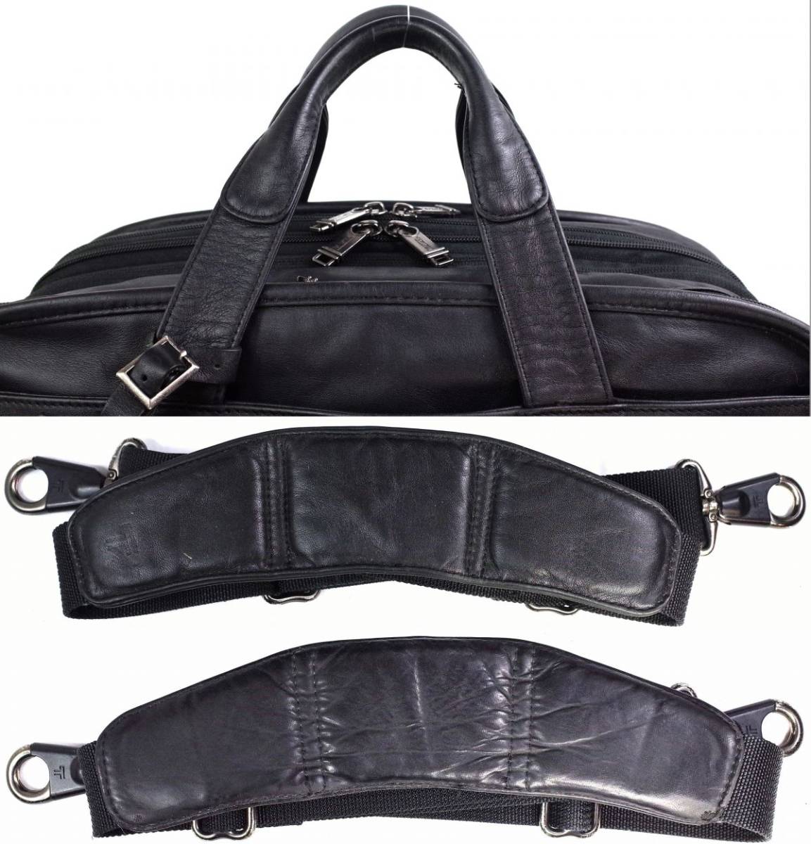 TUMI・トゥミ 963145D4 ナパレザーT-Pass ”ミディアム”・オーガナイザー・PCブリーフ 銘品・高機能