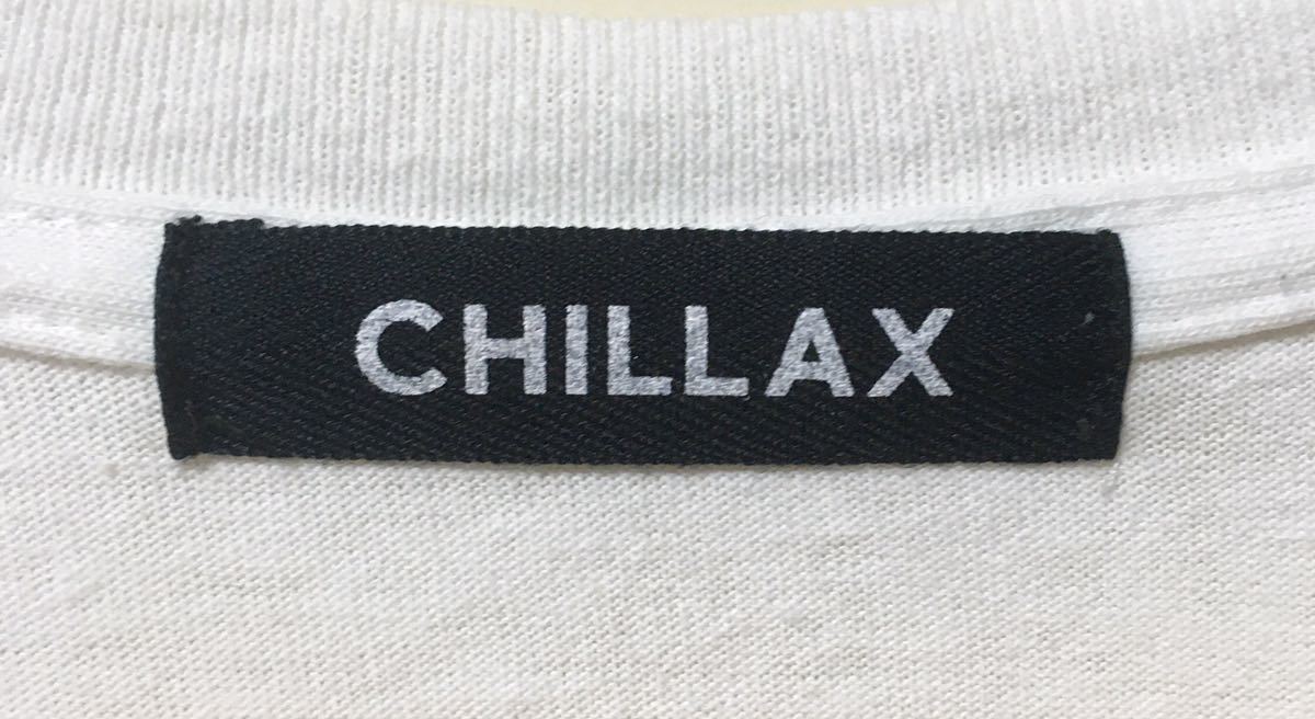 CHILLAX チラックス プリントTシャツ スマイル サイズ M_画像5