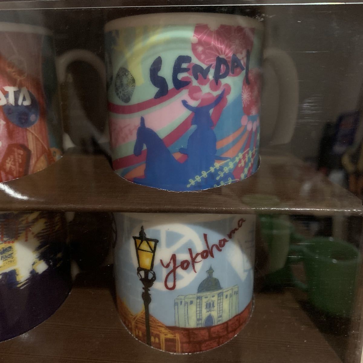 激レア STARBUCKS 2010年 Collectible 東日本 西日本 スターバックス エリアコレクタブル デミタス 山形 宮崎 デミ マグカップ 送料無料