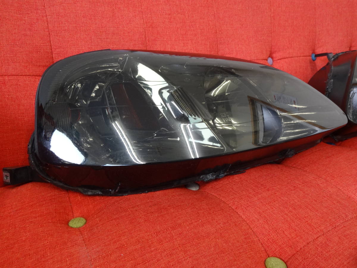 DEEPS☆EK9シビックタイプR後期型スモークUSヘッドライト左右セット