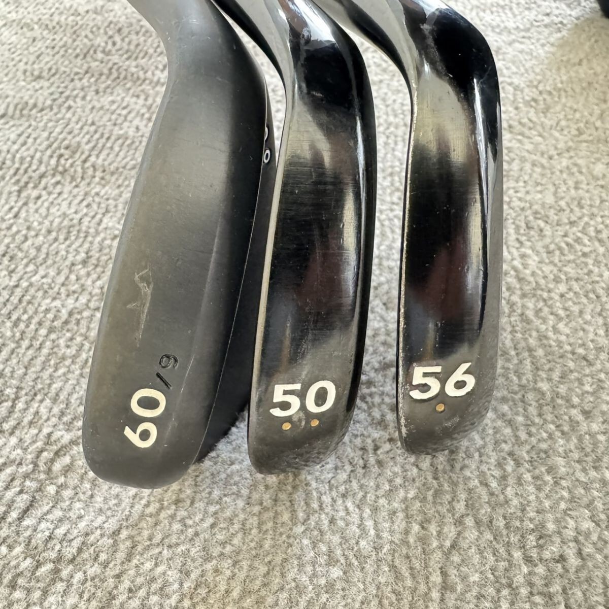 O203-T20-2312 Cleveland クリーブランド ブラックサテン RTX 50 56 60 S200 ウェッジ 3點(diǎn)セット 右利き ゴルフクラブ ゴルフ用品 TD