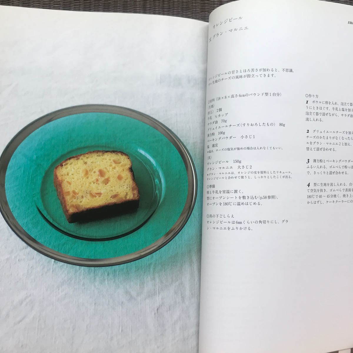 ケーク・サクレ　　フランスで覚えた惣菜ケーキ　パウンドケーキ　おかずパン