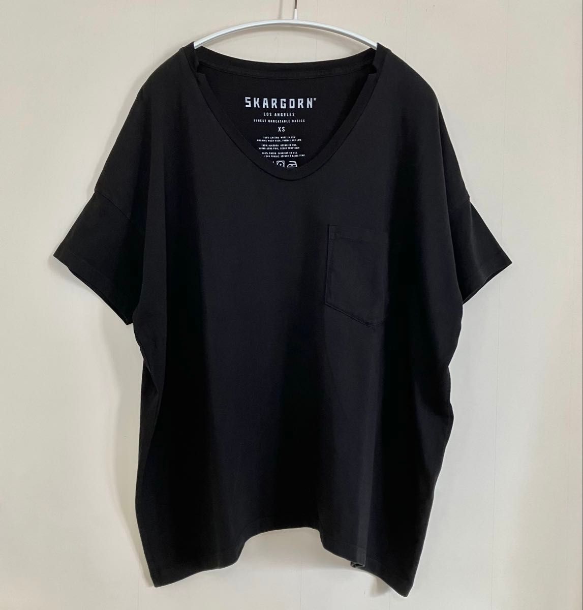 ★美品★ ドゥーズィエムクラス スカルゴーンT ブラック Deuxieme Classe ドゥーズィエムクラス【SKARGORN/スカルゴーン