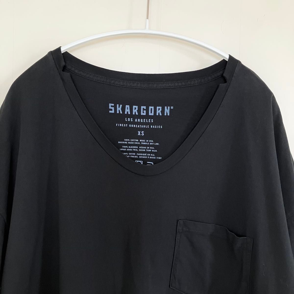 ★美品★ ドゥーズィエムクラス スカルゴーンT ブラック Deuxieme Classe ドゥーズィエムクラス【SKARGORN/スカルゴーン