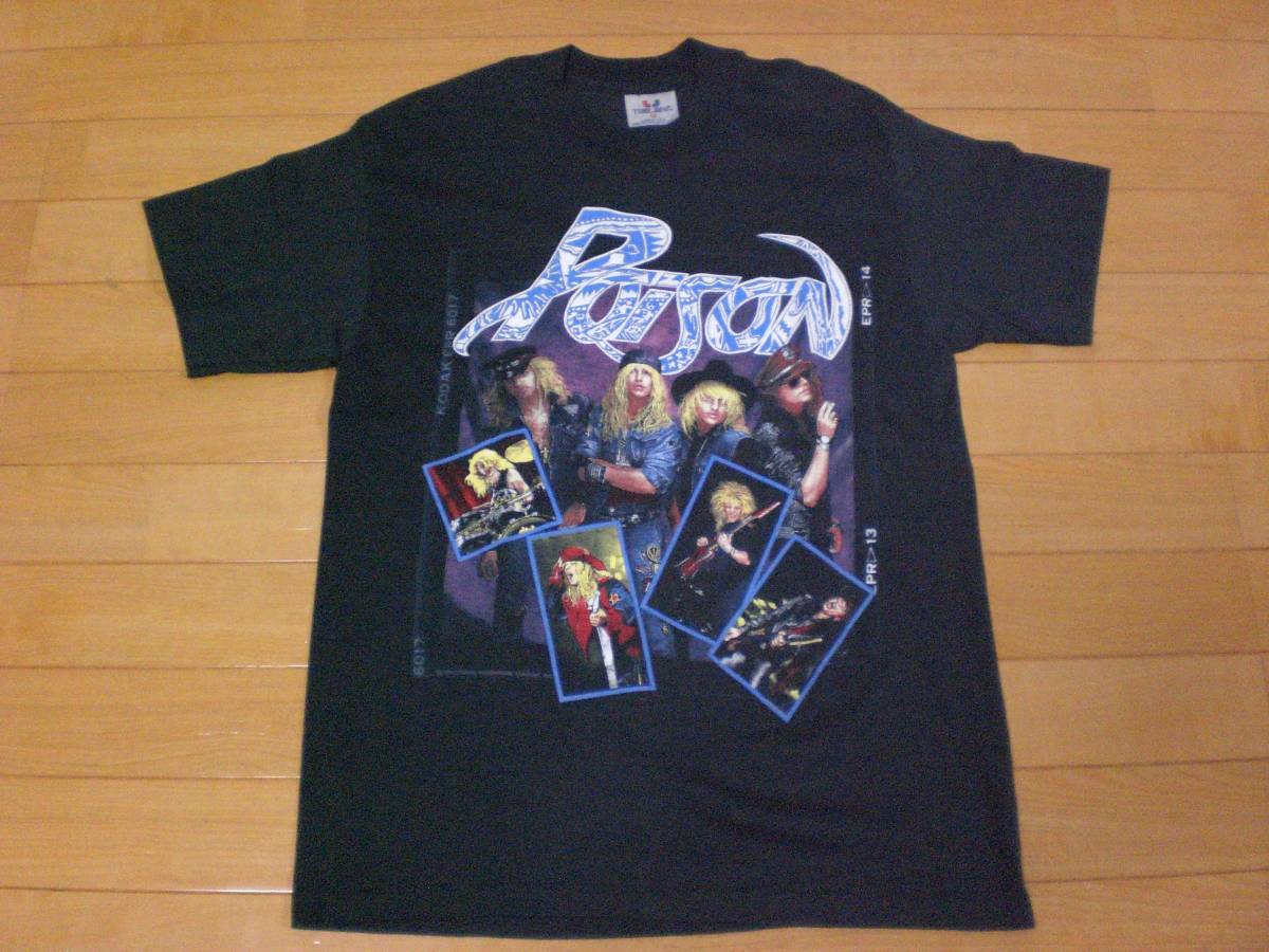 ☆大感謝セール】 オリジナル 90´S バンドT 美品 当時物 POISON ロンT