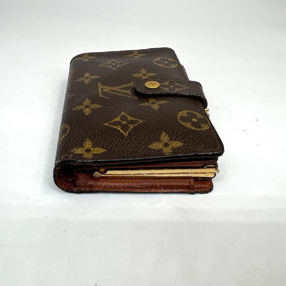 美品 ルイヴィトン 1680 モノグラム 三つ折り財布 コンパクト