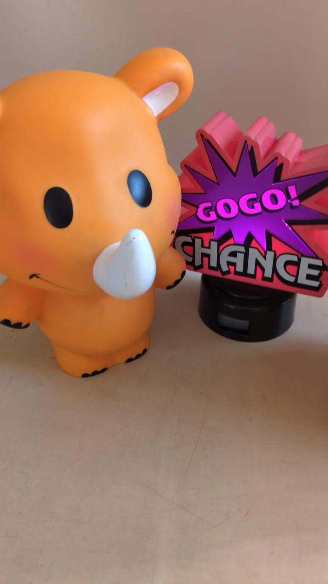 置物 3個セット ジャグラーフィギュア型貯金箱&GOGOランプ