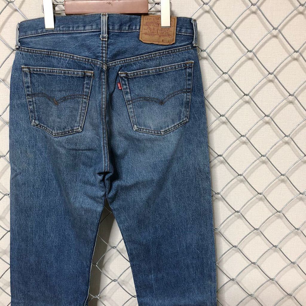 Levi's 501 リーバイス 80's USA製 522 赤耳後モデル デニムパンツ ジーンズ 33_画像2