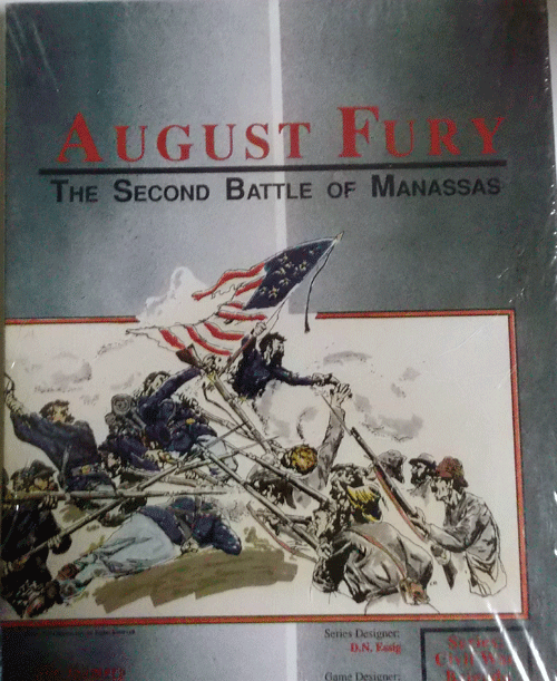 THE GAMERS/CIVIL WAR:BRIGADE SERIES:GAME NO.3/AUGUST FURY/THE SECOND BATTLE OF MANASSAS/新品未開封品/日本語訳無し_画像1