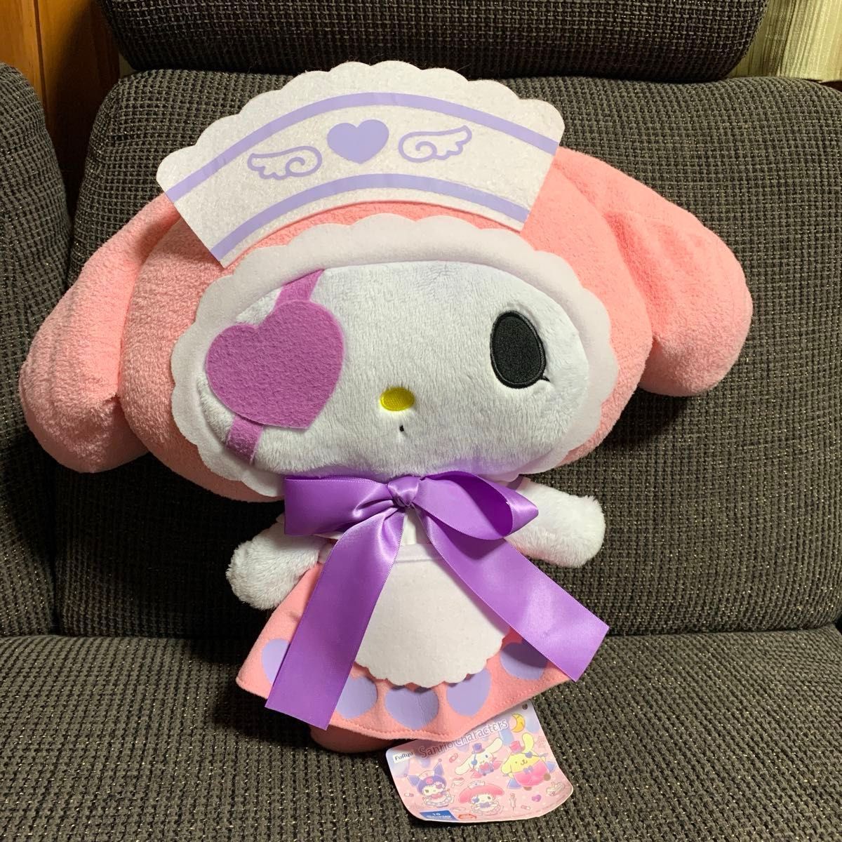 【新品・タグ付き】サンリオ マイメロディ マイメロ メルヘンドーム ぬいぐるみ 値下げ 新品 タグ付き マイメロディ ぬいぐるみ 3体セット