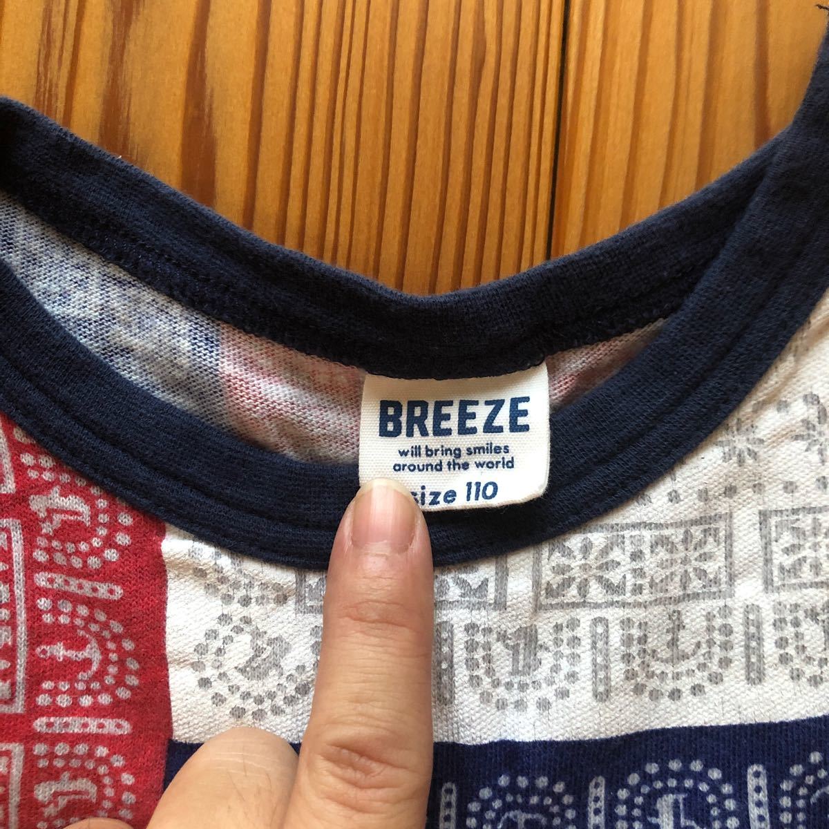 BREEZE   半袖Tシャツ、タンクトップ　まとめ売り110cm