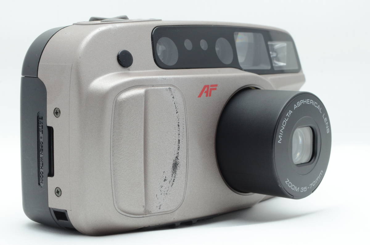 【￥1,000～】 ミノルタ MINOLTA RIVA ZOOM 70 DATE 35-70㎜（№ 41945298） 現状品　（ コンパクトフィルムカメラ ）_画像2