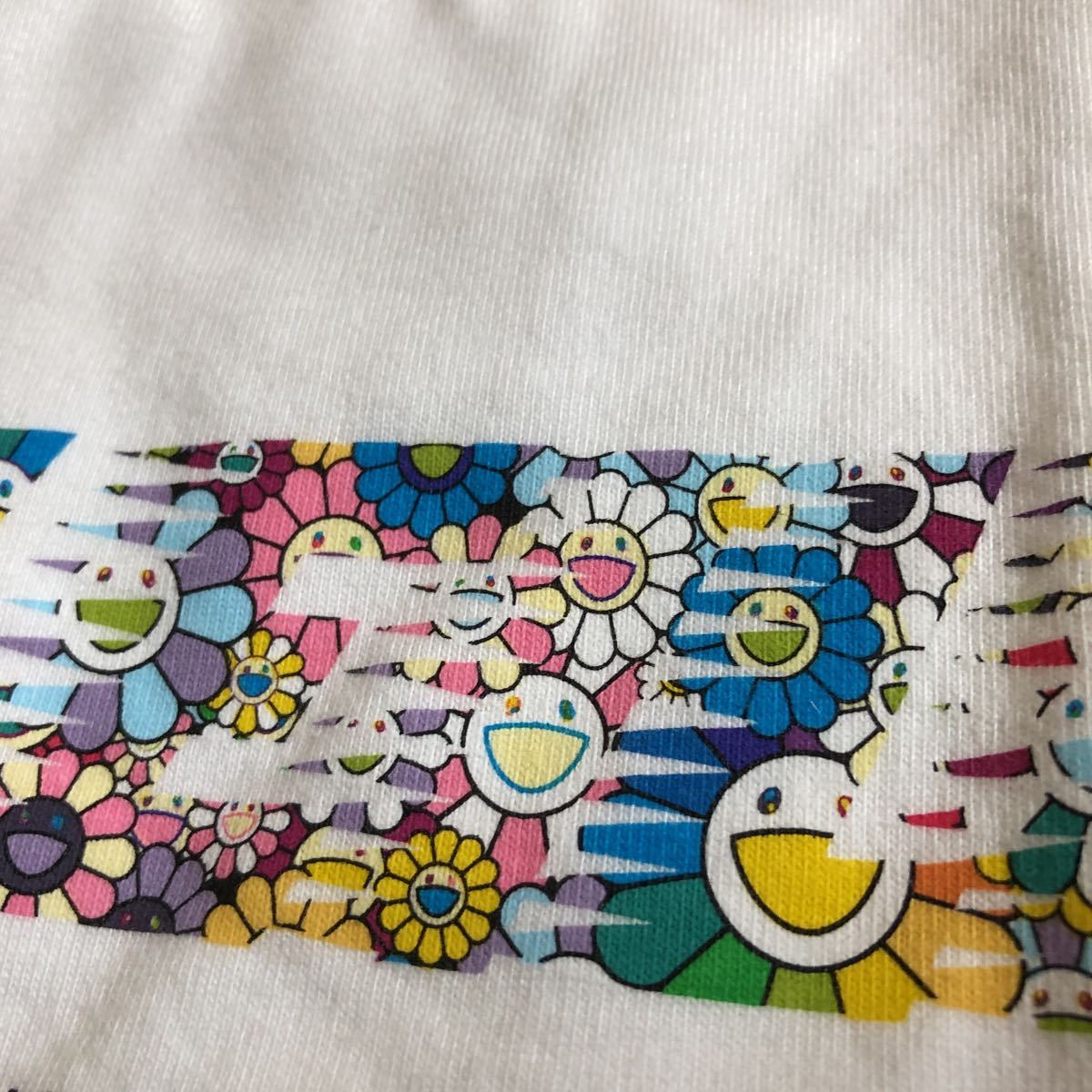 ビリーアイリッシュ × 村上隆 lady's S 新品 オーバーサイズ 半袖Tシャツ UNIQLO 白 BILLIE EILISH × TAKASHI MURAKAMI lady's Tshirts
