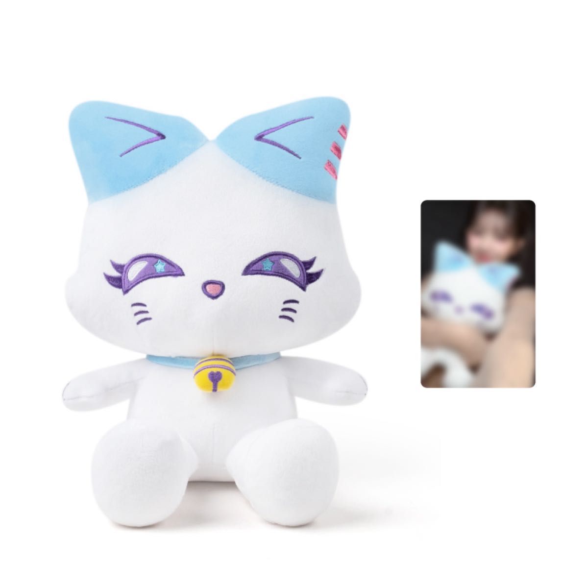 ME:I加藤心 CORONおすわりME:EYE's ぬいぐるみトレカCOCORO 購入前コメント必須】加藤心 CORON おすわりME EYE's ぬいぐるみ