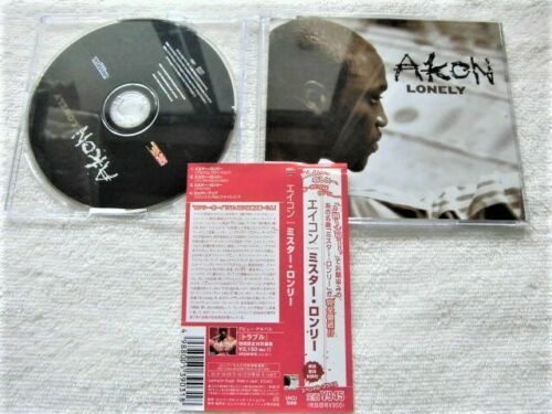 国内盤帯付 / Akon / Lonely / (Album Version) (Instrumental)(A Cappella)Locked Up - Remix feat.Styles P / UICU5008 マキシ / 2005_画像1