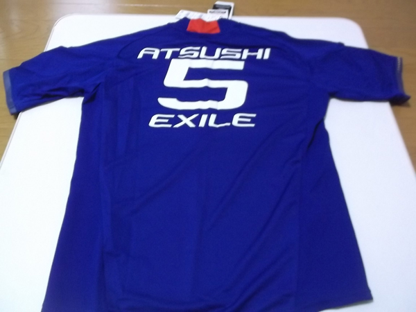 EXILE ATSUSHI サッカー日本代表ユニフォーム Sサイズ レプリカ tefuk.org
