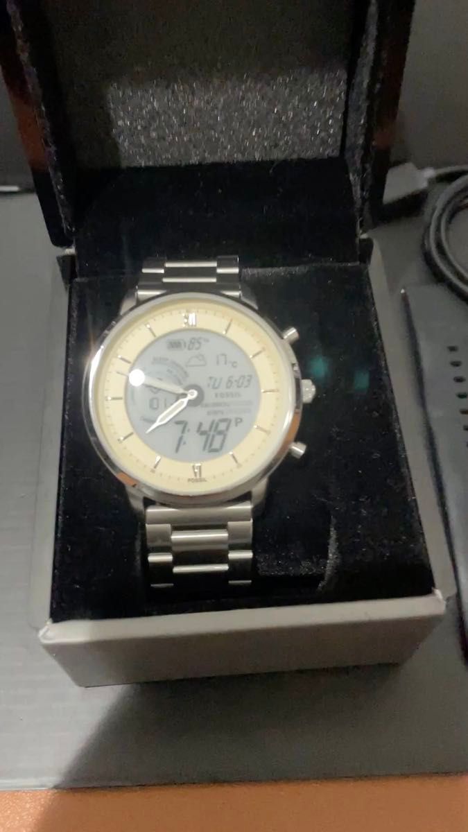 FOSSIL ハイブリッドスマートウォッチ HR FTW-7073 GEN6