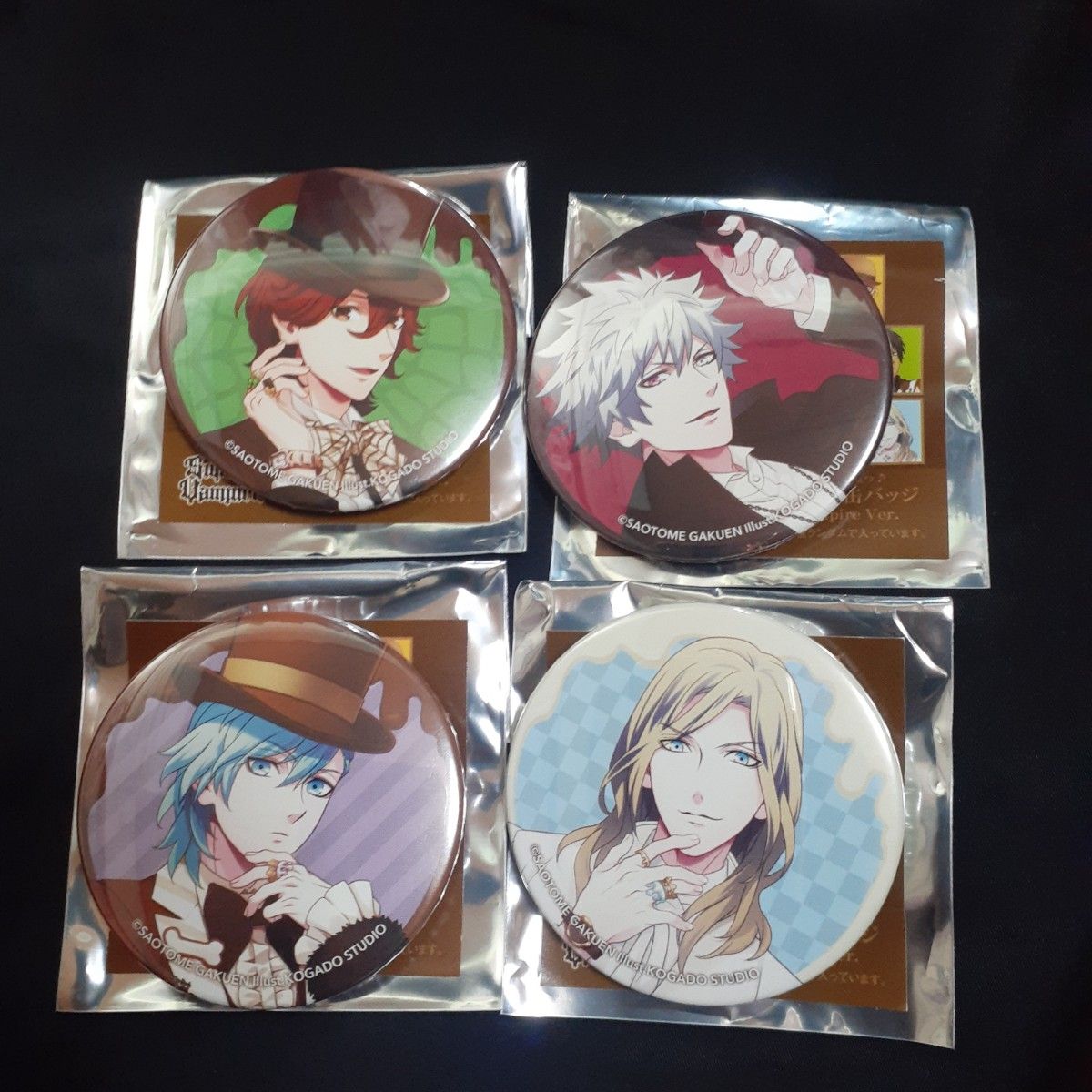 うたプリ spoon.2Di 缶バッジ 嶺二 蘭丸 藍 カミュ グリッター缶 うた