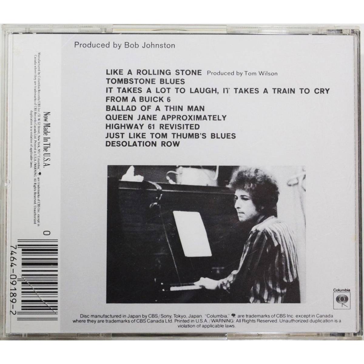 ヤフオク! - Bob Dylan / Highway 61 Revisited ボブ・ディラ...