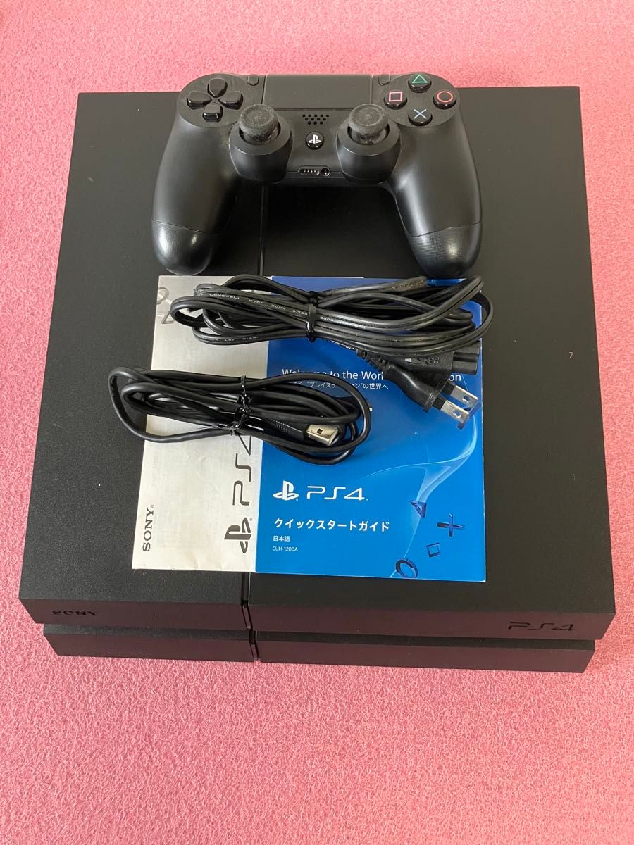 SONY PS4 CUH-1200A B01 【中古】 SONY PS4 CUH-1200A B01 ジェットブラック 500G 中古 動作確認