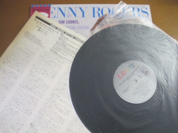 Kenny Rogers, Kim Carnes, Sheena Easton, Dottie West - Duets /ケニー・ロジャース/洋楽/カントリー/LBS-81676/帯付/国内盤LPレコード_画像3